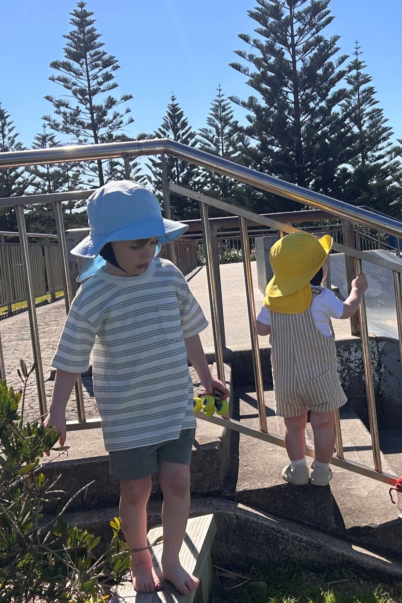 Luma Play - Baby Blue Kids Bucket Hat - Luma AU