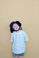 Luma Play kids navy bucket hat, designed for sun protection